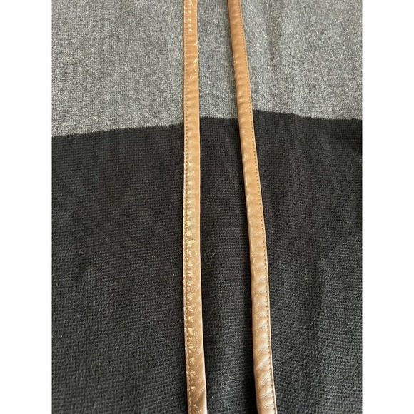 Charter Club Women’s Sweater Cardigan Open Color Block Cotton Pocket Medium - Picture 9 of 9